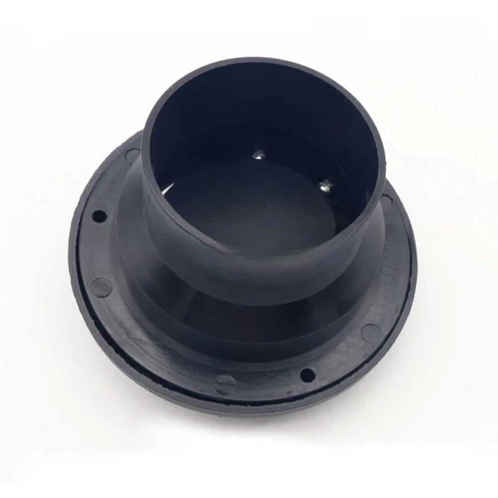 60mm 75mm Black Rotatable Air Vent Outlet For Diesel Parking Heater, AC Duct For Car Truck Camper RV Interior