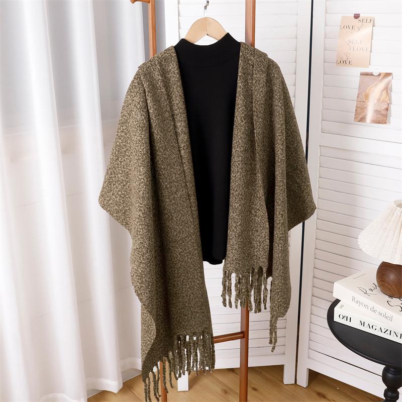 

Winter Warm Cashmere Scarf for Women Solid Print Pashmina Shawl Wrap Neckerchief Female Bufanda Echarpe Design Headband 65x185cm