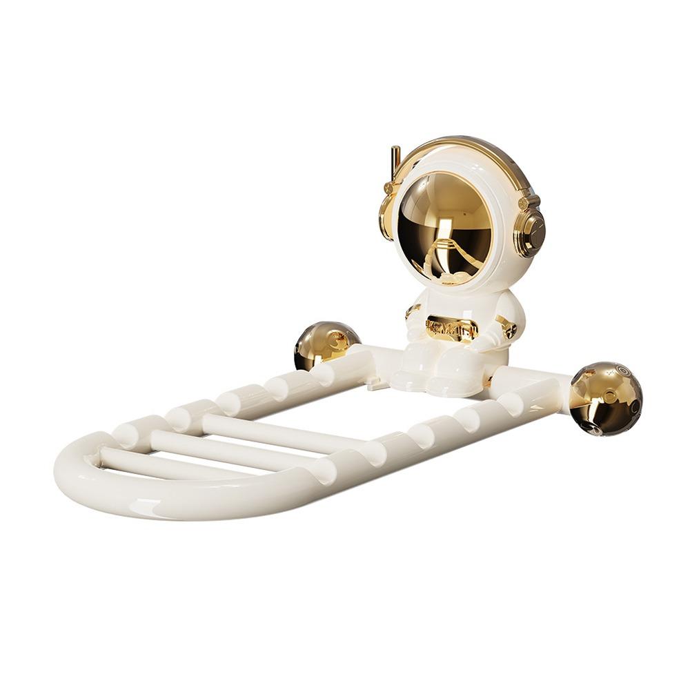 

Foldable Astronaut Travel Clothes Hanger Suction Cup Clothes Drying Racks золотой