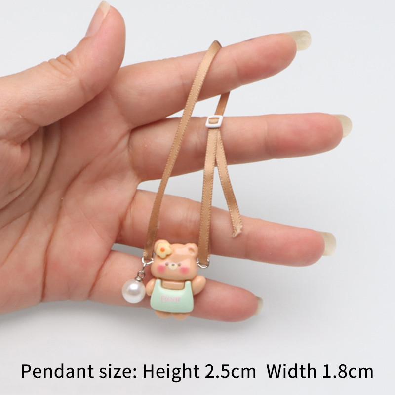 1PC Dollhouse Doll Accessories Mini Crossbody Bag Popcorn Bag Mini Model Dolls Accessories Great Way To Match Clothes Pendant