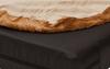Cellutane Toast Chair, Memory Foam, Washable Cover, Reclining, Made In Japan, DPN1a-14 Tiers - Toast + PN1-92BK