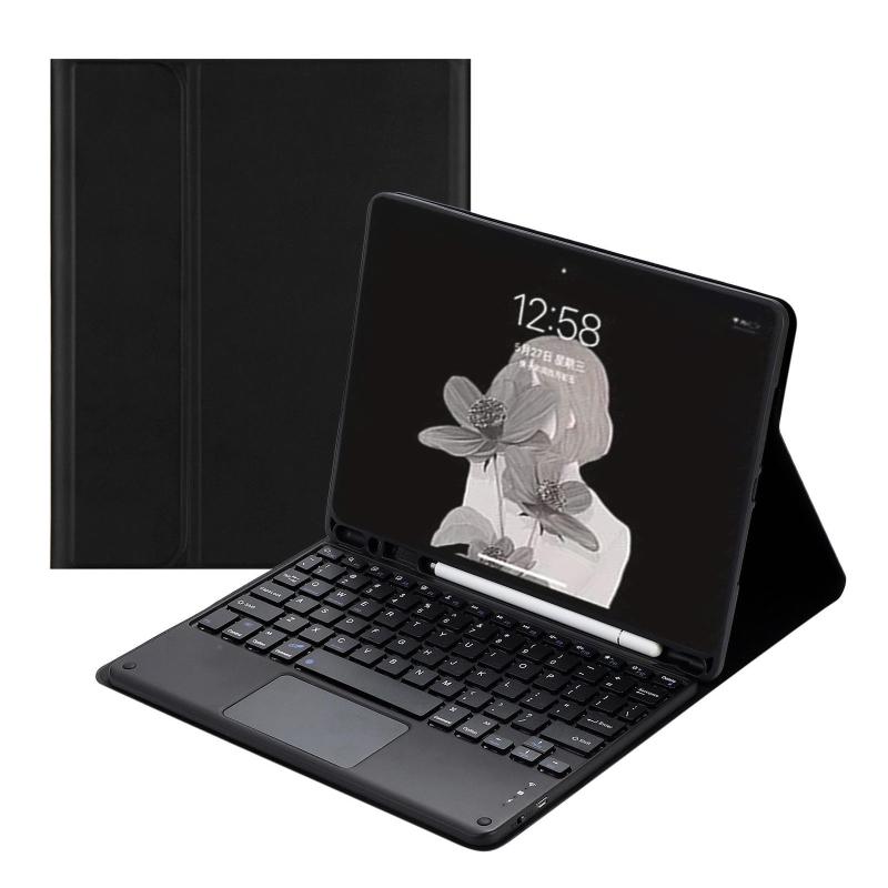 

Для iPad 10-го поколения 10,9 Чехол-клавиатура с тачпадом Pro 11 Air 3 Pro 10,5 Air 6 5 4 10,9 дюйма 10,2 7 8 9-го поколения Умный чехол Funda ipad 5 6 Air 1 2 9.7&Hebrew чёрный