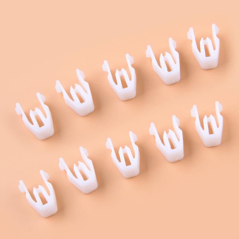 90467-10201 09409-08326 09409-08332 20pcs White Plastic Clips Interior Trim Retaining Clamp Fit for Fiat Suzuki Burgman