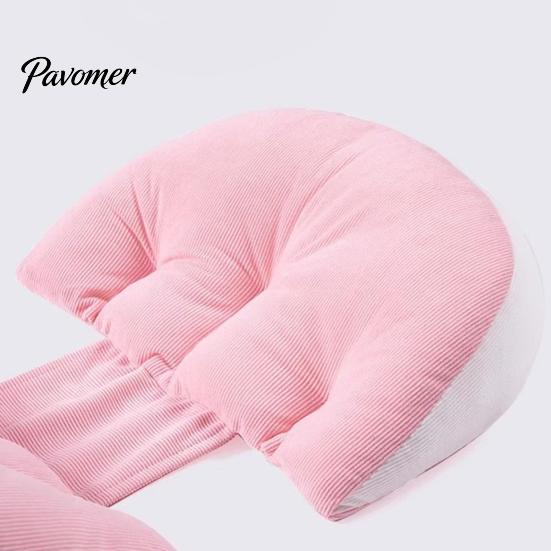 Rapid Recovery Pregnancy Support Pillow with Adjustable Belly Wedge Travel-friendly Pregnant Ergonomic Design Abdomen Back Body Portable