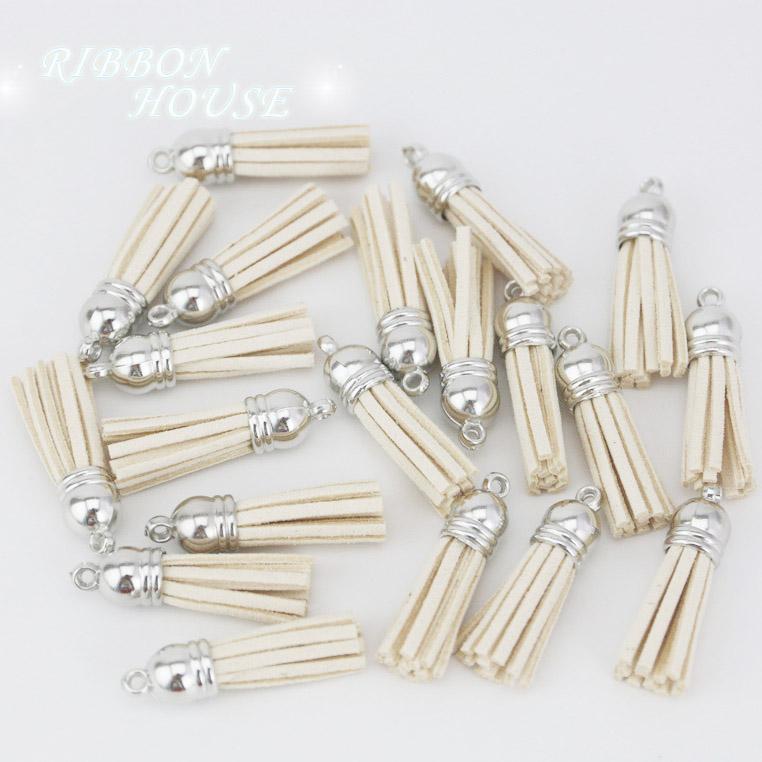 (20 pcs/lot) Tassel Vintage Leather Tassels Fringe for Purl Macrame DIY Jewelry Keychain Cellphone Straps Pendant