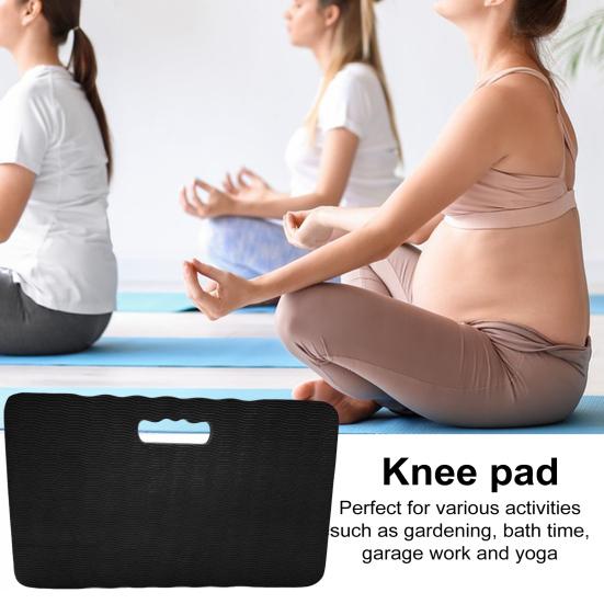 Kneepute Vanntett Hageknebeskytter med Håndtak Sklisikker Tykk EVA Knepute for Arbeid Hagearbeid Yoga Trening