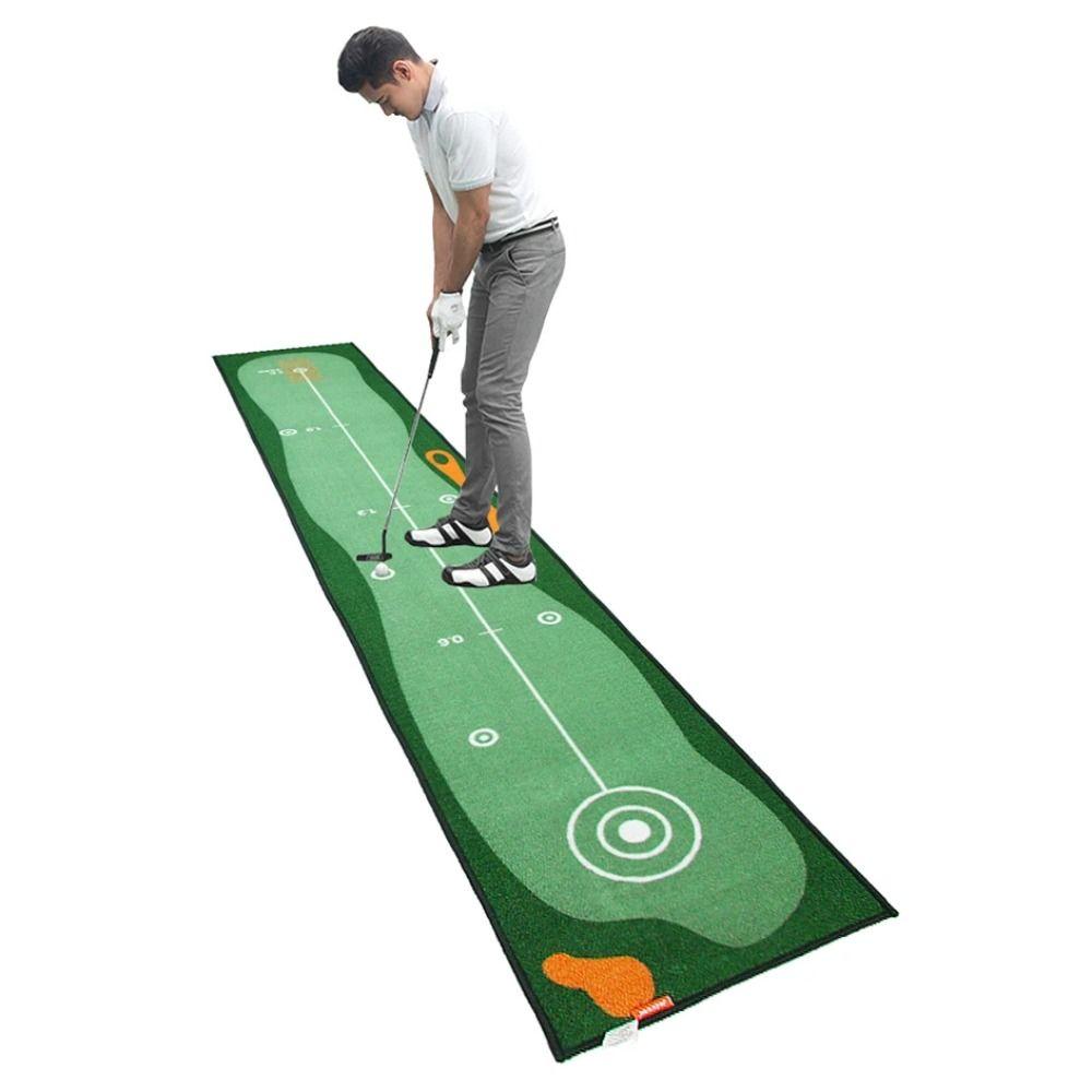 50X300cm Golf Putting Practice Mat Anti-Slip Golf Hitting Mat No Odor Golf Training Pad  Backyard