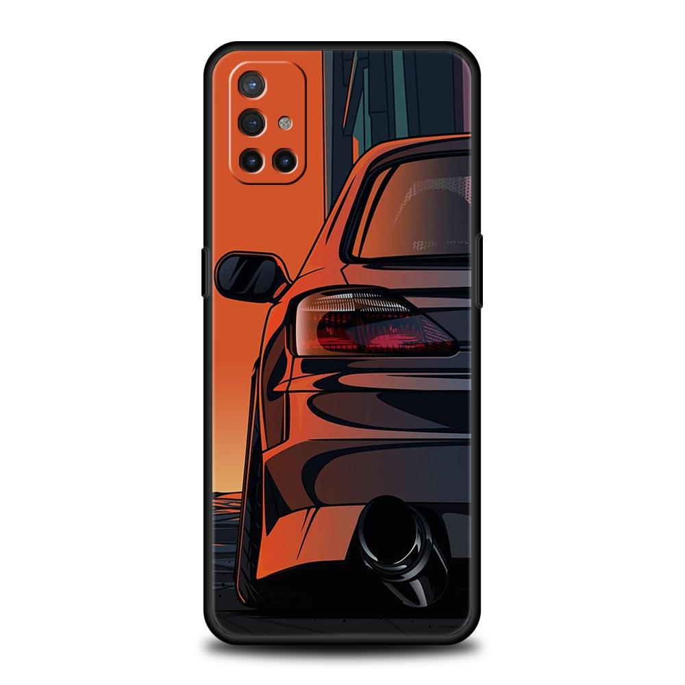 Japan JDM Sports Car Phone Case For OnePlus 10 9 Pro 9T 10R 9R 9RT 8T 8 7 6T 7T Nord 2T CE 2 5G N200 N10 N100 Silicone Cover