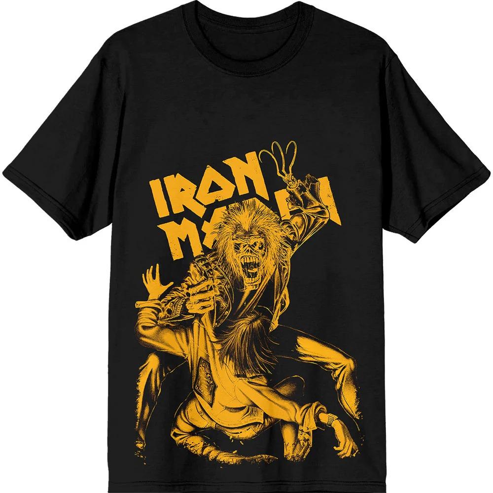 Rare 2026 Iron Maiden No Prayer Claw Jumbo Black T-shirt Size S-4XL High-end Luxury Is for Both Men and Women Top Y2k