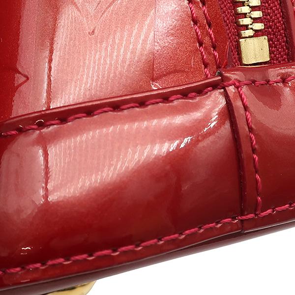 LOUIS VUITTON M91593 Monogram Vernis Rayure Alma BB2WAY bag Monogram Vernis Array