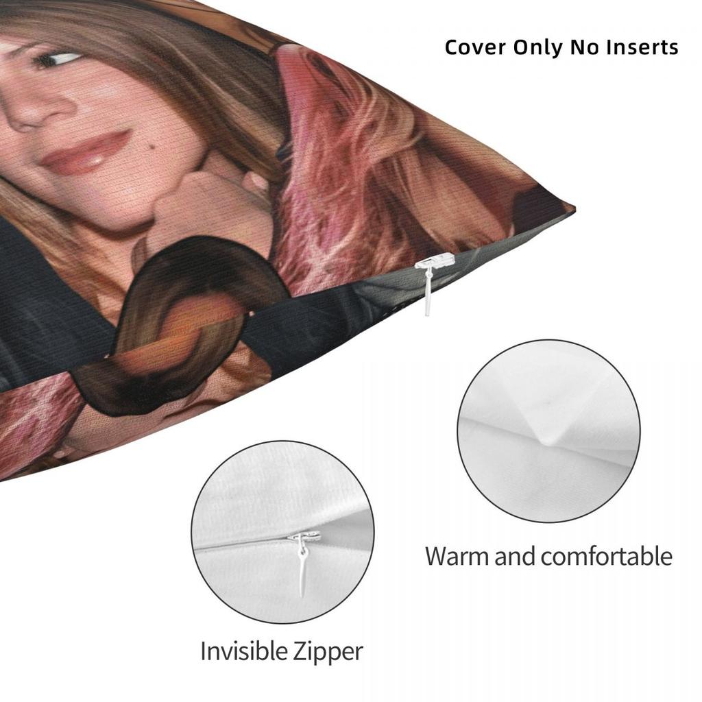 Mariah Carey American Singer Pillow Cover Fashion Pillow Case Square Cushion Cover Pillowcases For Office Car Home Decorative