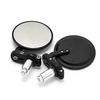 1 Pair 7/8inch Universal Round Handlebar End Motorcycle Rearview Side Mirror