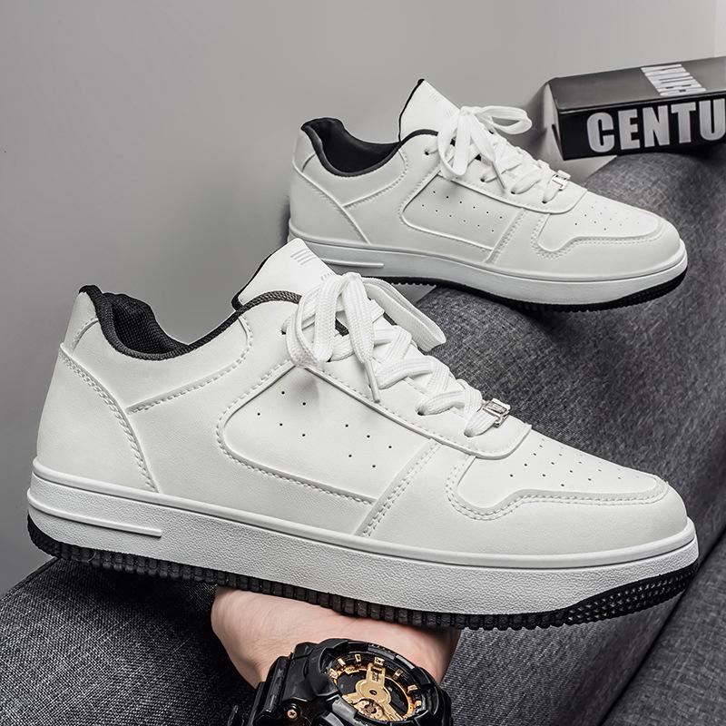 Men's Shoes Autumn New Breathable Boy Student Versatile Platform Sports Leisure Low-top Board Shoes for Men