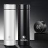 500ml Car Smart Thermos Mug Stainless Steel ulated Water Bottle For Skoda Octavia Superb Rapid Kodiaq Karoq Fabia Kamiq Enyaq