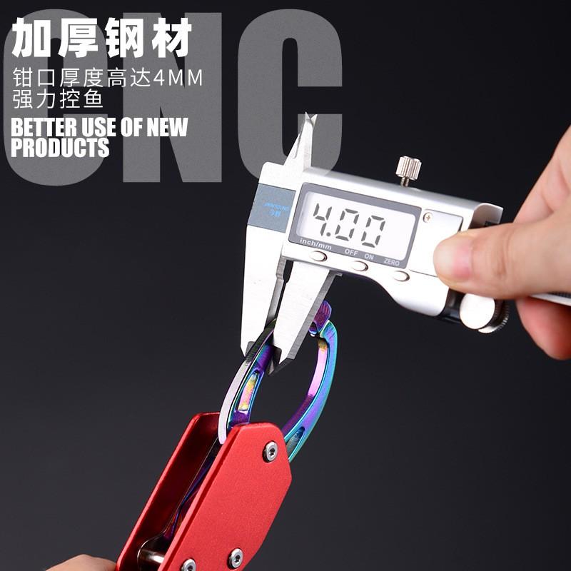 Stainless Steel Fishing Pliers Set With Fish Gripper Hook Remover Bass Pike Trout Lure Gear