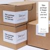 50Pcs  3*9cm Thank You Stickers Seal Labels Small Business Commodity Packaging Sealing Decoration Stickers