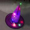 5PCS Halloween Witch Hats LED String Lights Light Up Outdoor Hanging House Decor