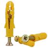 GUYU Yellow Fish Plastic Expansion Tube & Self-Tapping Screw Set