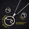 Thanksgiving Pendant Necklace & Earrings Set: Mother Holding Child, Stainless Steel Tree of Life Jewelry for Spring & Summer