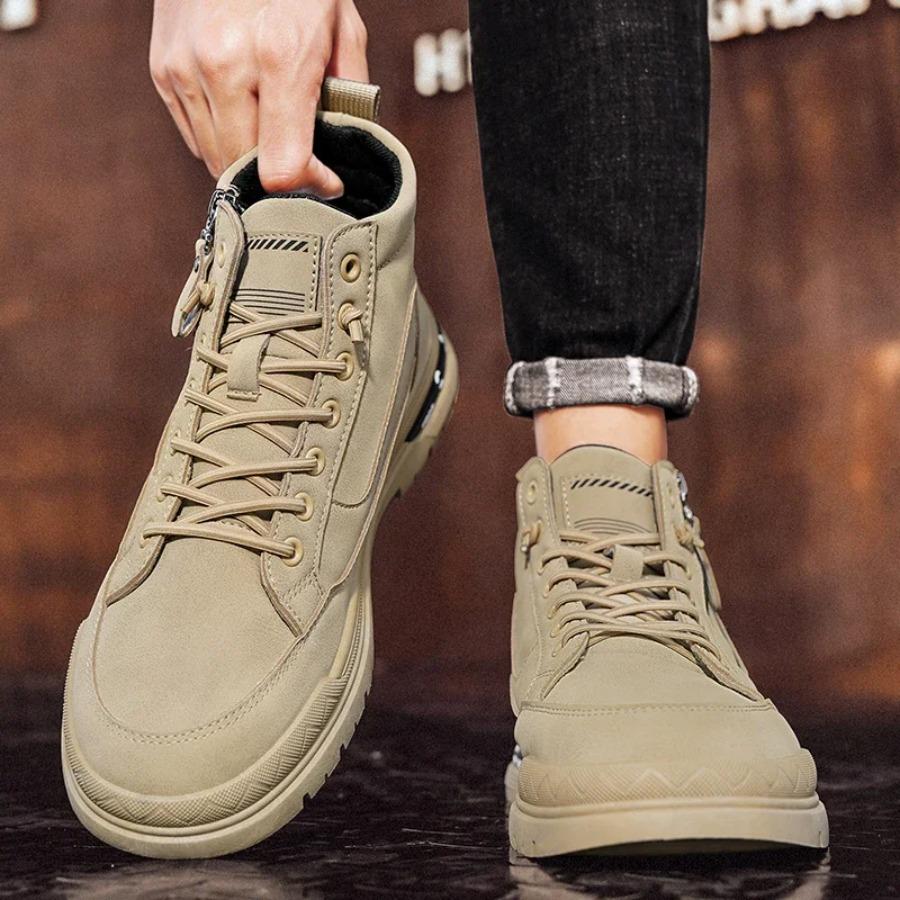 2025 Pánské boty Ležérní Zimní obuv Kožené Kotníkové Kovbojské Bojové Taktické Chelsea Turistické Outdoorové Tenisky Designérské Luxusní Tenis