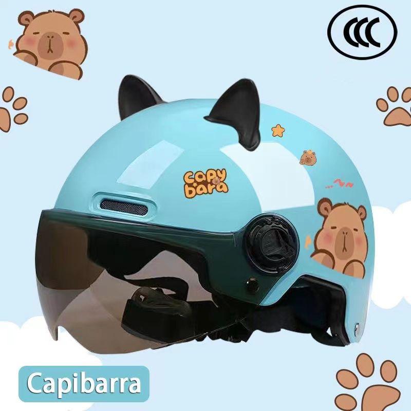 National Standard Helmet Kid Summer Electric Sun Protection Electric Scooter Half Helmet Safety Helmet