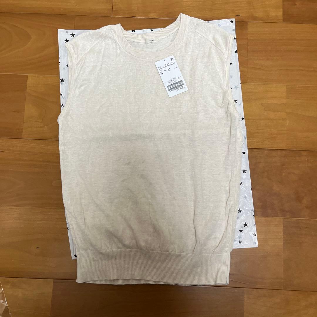 IENA linen sleeveless pullover