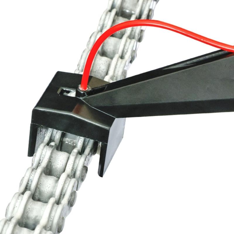 Motorcycle Chain Cleaning Tool Efficiently Cleans & Lubricates High Strength Chain Care Tool for Smooth Ride Experience