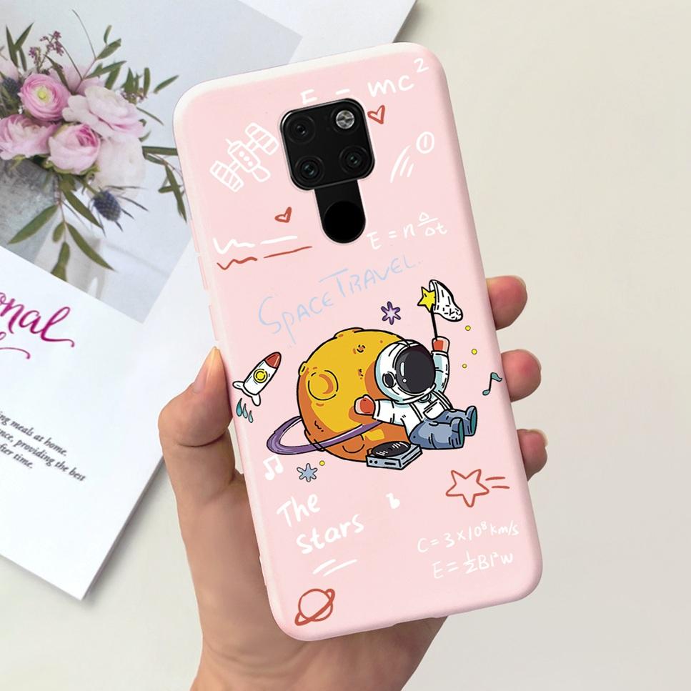 For Huawei Mate 20 6.53" Case Butterfly Luxury Flower Soft Silicone Cover For Huawei Mate20 HMA-L29 Bumper Phone Case Shockproof