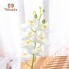 Artificial Butterfly Orchid Flower Bunch Fake Phalaenopsis Wedding Party Decor