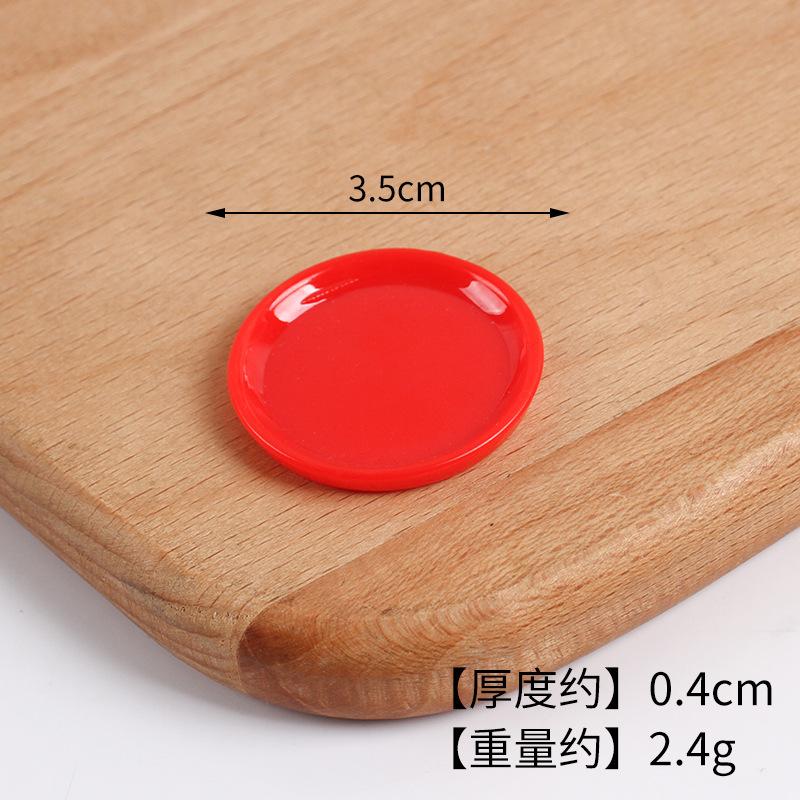 Mini Miniature Simulation Plate Small Bowl Tableware Diy Food Play Accessories Mini Container Play House Kitchen Toys