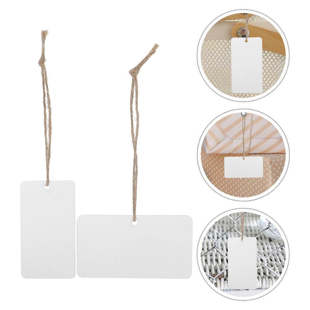 80 Sets Of Hanging Labels For Gift Storage Multi Colored 9X5CM Organizing Purpose