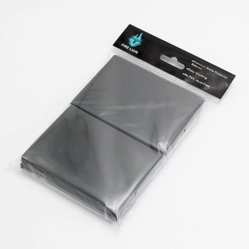 Embossed Card Sleeves for Top Loader Trading Cards, 66 X 91mm, 200 Cards Per Pack (Black)