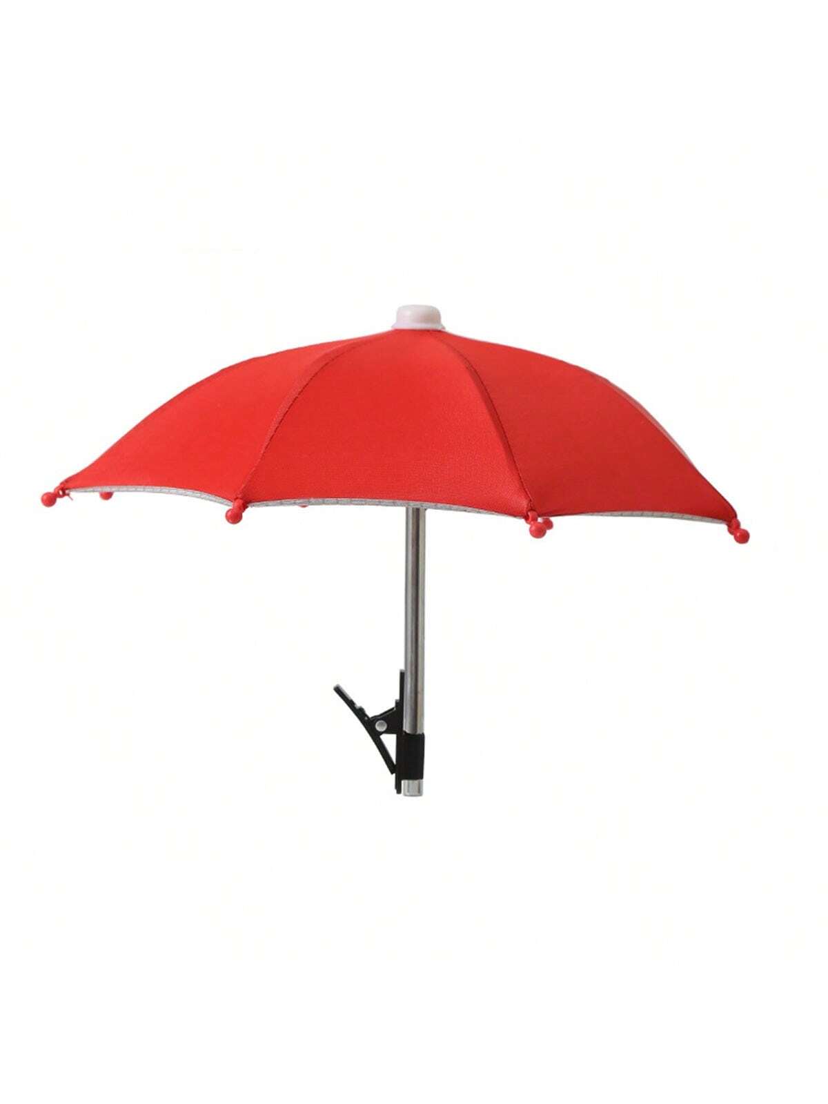 

Уличные инструменты, прямые трансляции, водонепроницаемые и антибликовые мобильные зонты, мини-зонтики, солнцезащитные козырьки для мобильных телефонов для езды на велосипеде красный