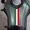 Adesivo Moto Stile Bandiera Italia Decalcomania in Vinile Decorazioni Carena Anteriore Accessori Per Vespa Piaggio Ducati Aprilia Moto Guzzi
