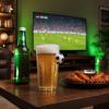 Soccer Beer Glass, Football-Shaped Glass Mug, 700ml Capacity Hot Cold Drink Glass Cup for Bar Pub Home Use