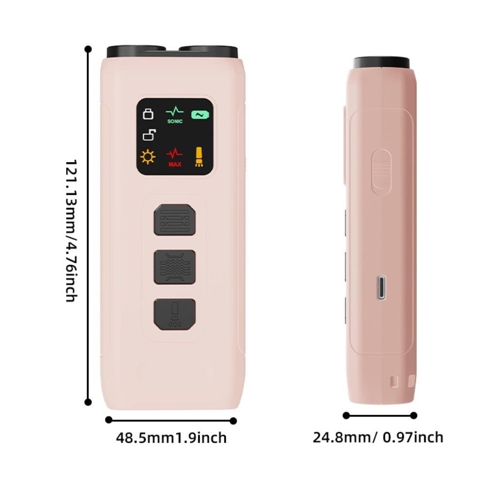Portable 30KHz Ultrasonic Anti-Barking Devices 3 Modes Effective Dog Training Tool LED 32FT Bark Control Indoor Outdoor