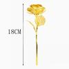 1/3Pcs Gold Rose Artificial Flowers Bouquet Valentine's Day Ornament Decor Marriage Wedding Decoration Craft Gifts Accessories