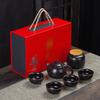 Portable Ceramic Xishi Pot Travel Kung Fu Tea Set Real Estate Souvenir