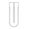 Display Shelf Organizer Quick Installation White/red/black 1 Pc