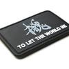 PVC Velcro Armband - MGS Metal Gear Solid Snake Waterproof Tactical Outdoor Patch