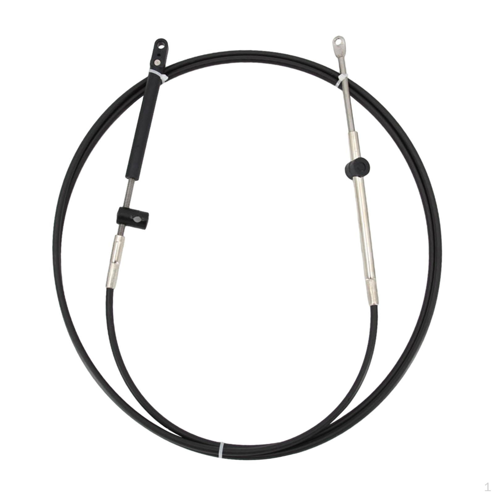 

Durable Stainless Steel Throttle Control Cable for Boats 10Ft