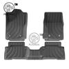 For Toyota Tacoma 2024 2025 Car Floor Mats Cargo Liner Trunk Pad TPE 3D Foot Mat Waterproof Odorless Tray Set Accessories
