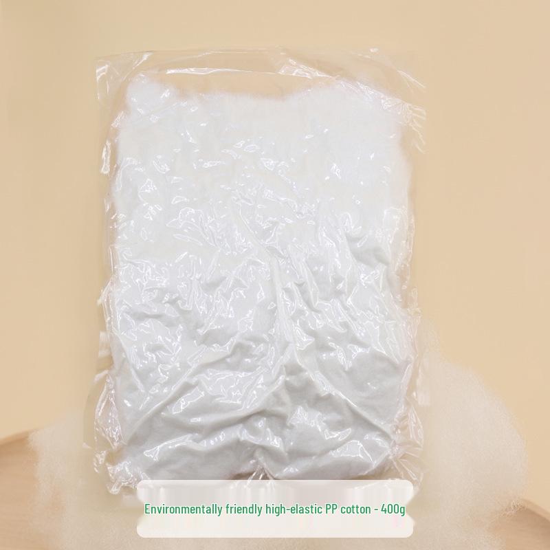 High Elastic PP Cotton Handmade Doll Figurines, Pillow Inserts, Cushion Filling, Fluffy Fiber, Silk Cotton.