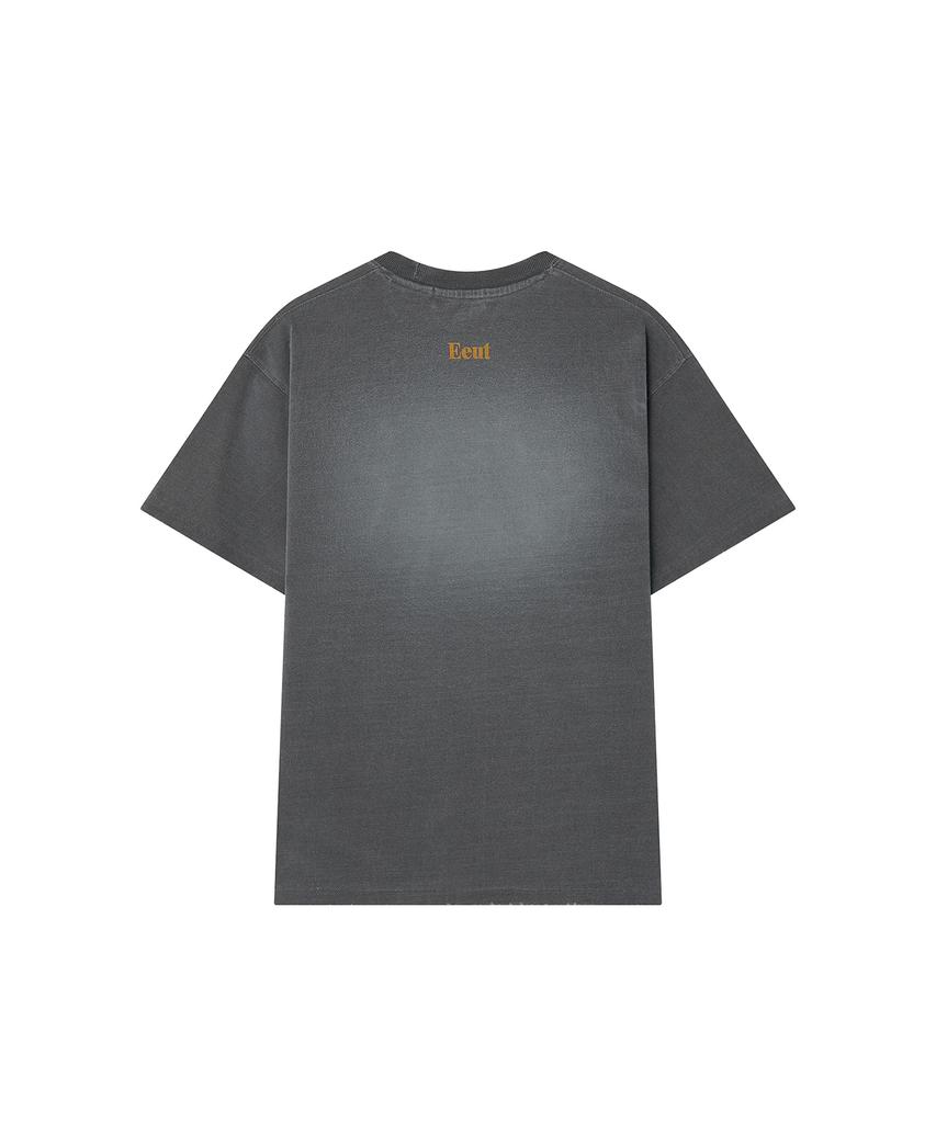 Iuteu Out Of Office T-Shirt / Charcoal