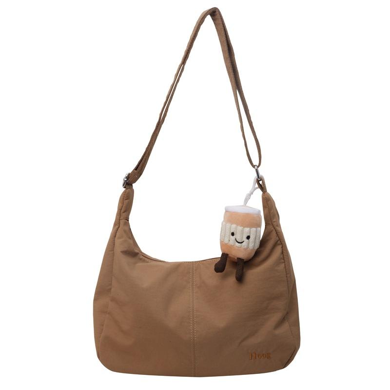 Commuter to work women's bag Korean version large capacity Oxford cloth crossbody dumpling bag versatile ins texture single shoulder armpit bag