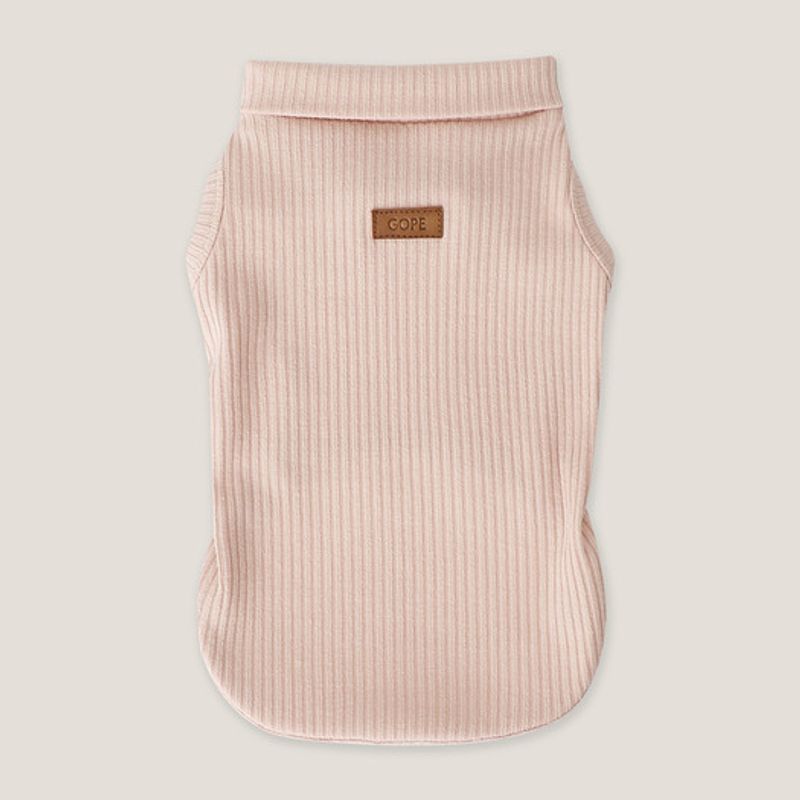 GOPE GOPE Nature Dog Sleeveless Turtleneck SAPI