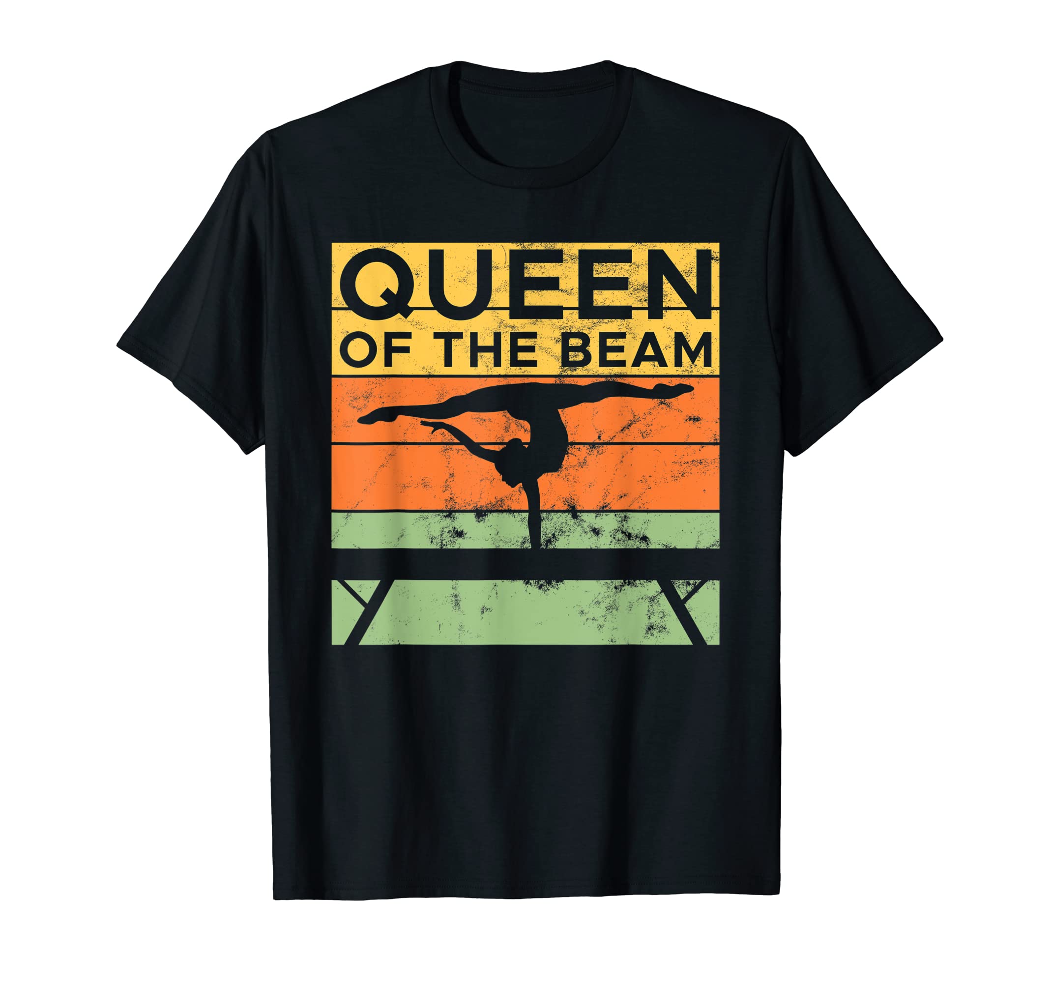 

Женская футболка Queen Of The Beam Gymnastics Flip