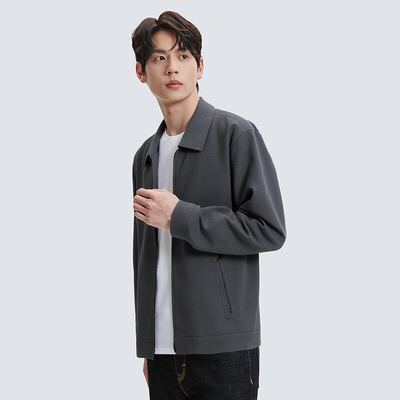 SEPTWOLVES Men's Lapel Twill Business Jacket