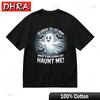 Womens Trend Fashion Classic TShirt Whimsical Phantom Humor Quote Print Tee Cool Cute Customized Graphic TShirts for UNIsex