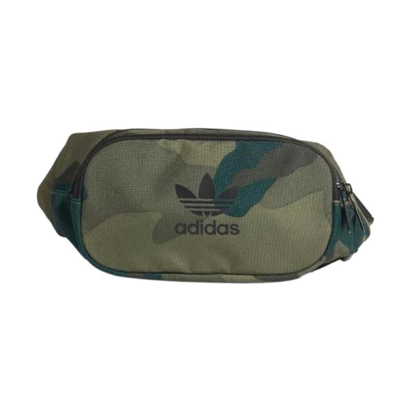 

Adidas Полиэстеровая поясная сумка маленькая унисекс Jasper Adidas FM1348 яшмовый